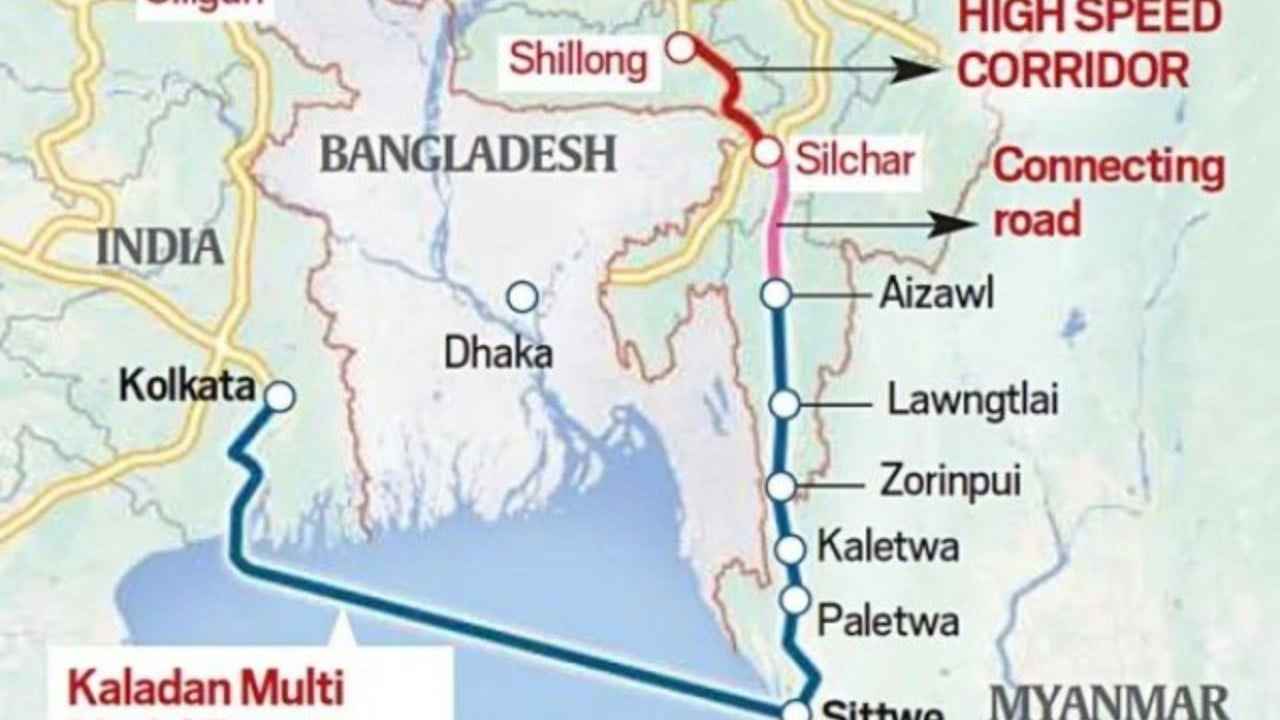 বাংলাদেশকে এড়িয়ে নতুন পথ বানাচ্ছে ভারত